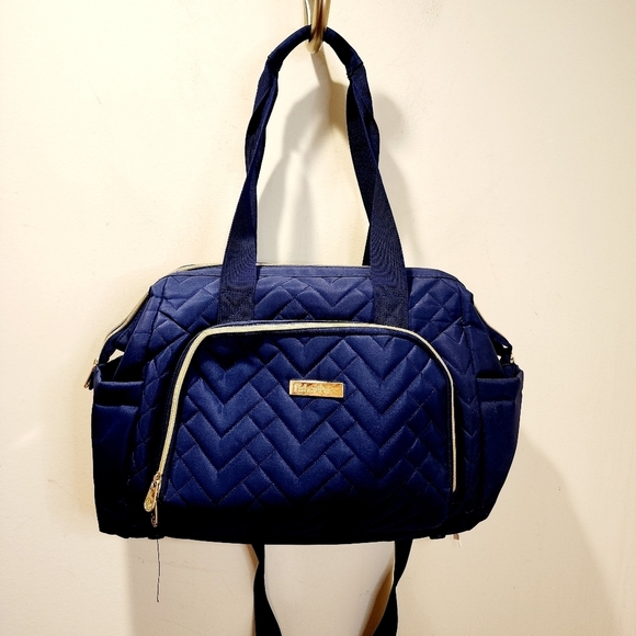 Fisher-Price Handbags - Fisher price Blue Quilted Handbag Diaper bag